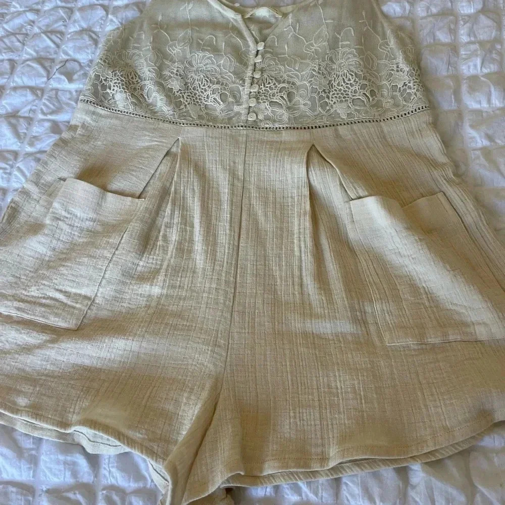 Spell & the Gypsy Collective Bone Scorpio cloth Romper - Picture 7 of 13